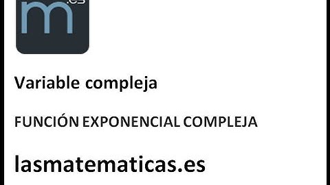 Propiedad de la exponencial compleja