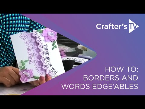 How to: Gemini Borders and Words Edge'ables