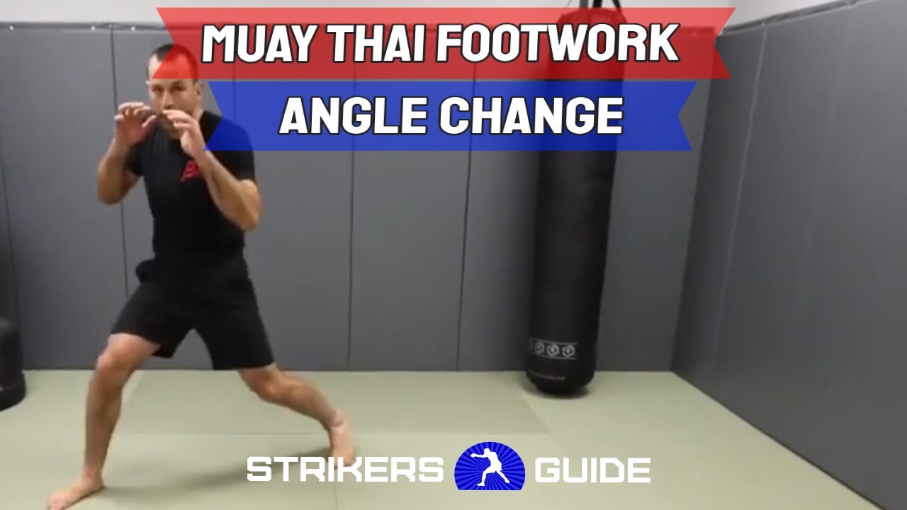Muay Thai Footwork Series "Angle Change Footwork" by Greg Mihovich