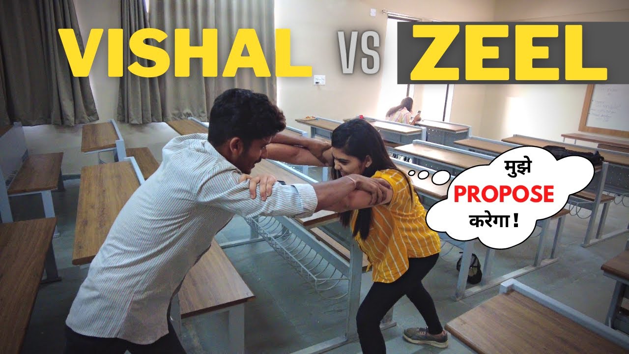 VISHAL Vs ZEEL [ PROPOSE MAT KARNA ]😳😲 VLOG 169