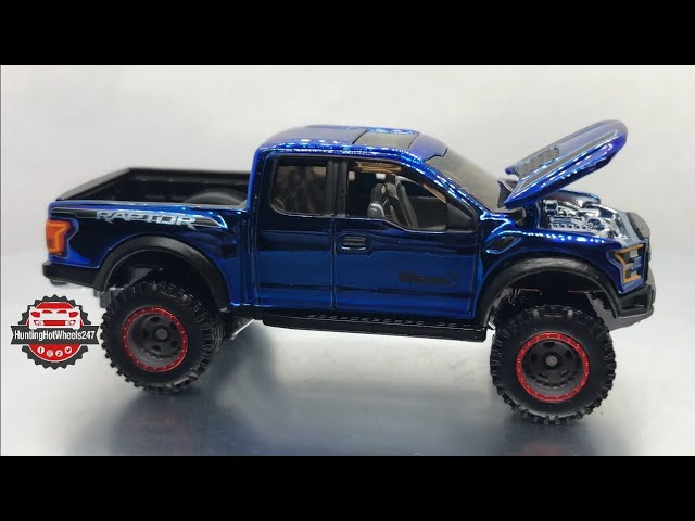 Hot Wheels RLC 2017 Ford F-150 Raptor unboxing and review Ferrari