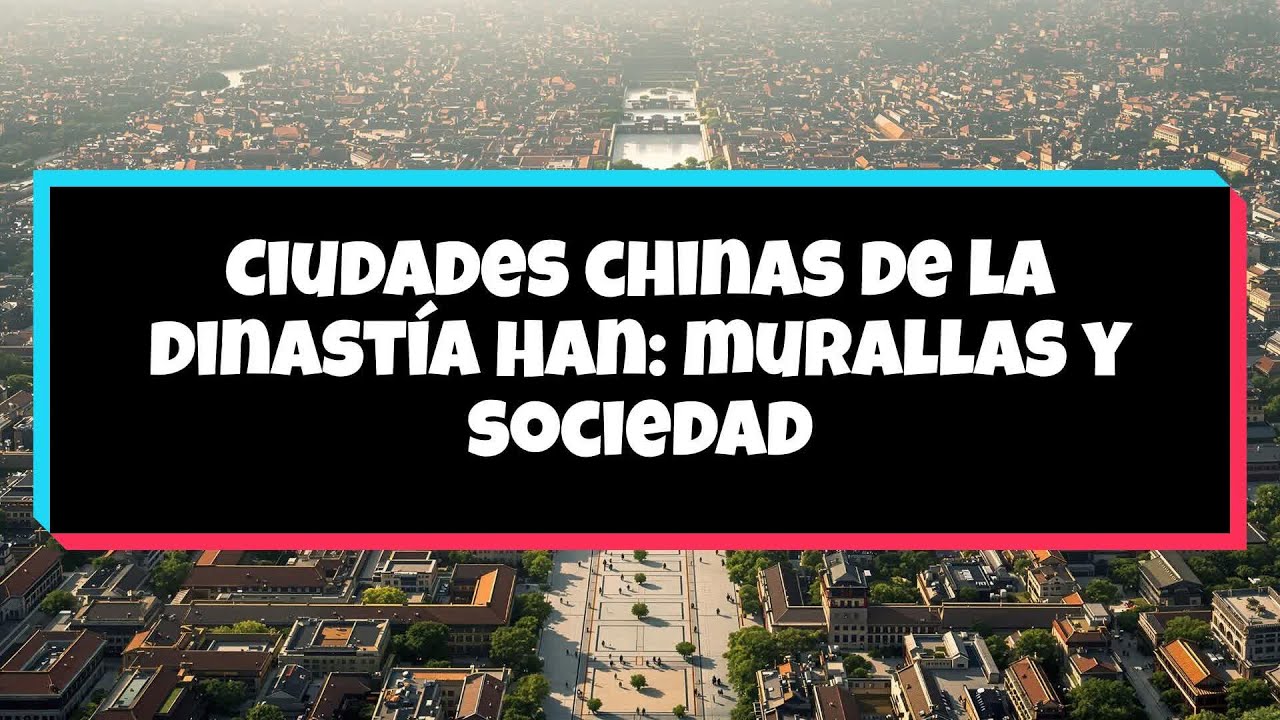 16 #🔴Ciudades Chinas de la Dinastía Han: Murallas y Sociedad 🏙️🌐 | Historia y Desarrollo Urbano