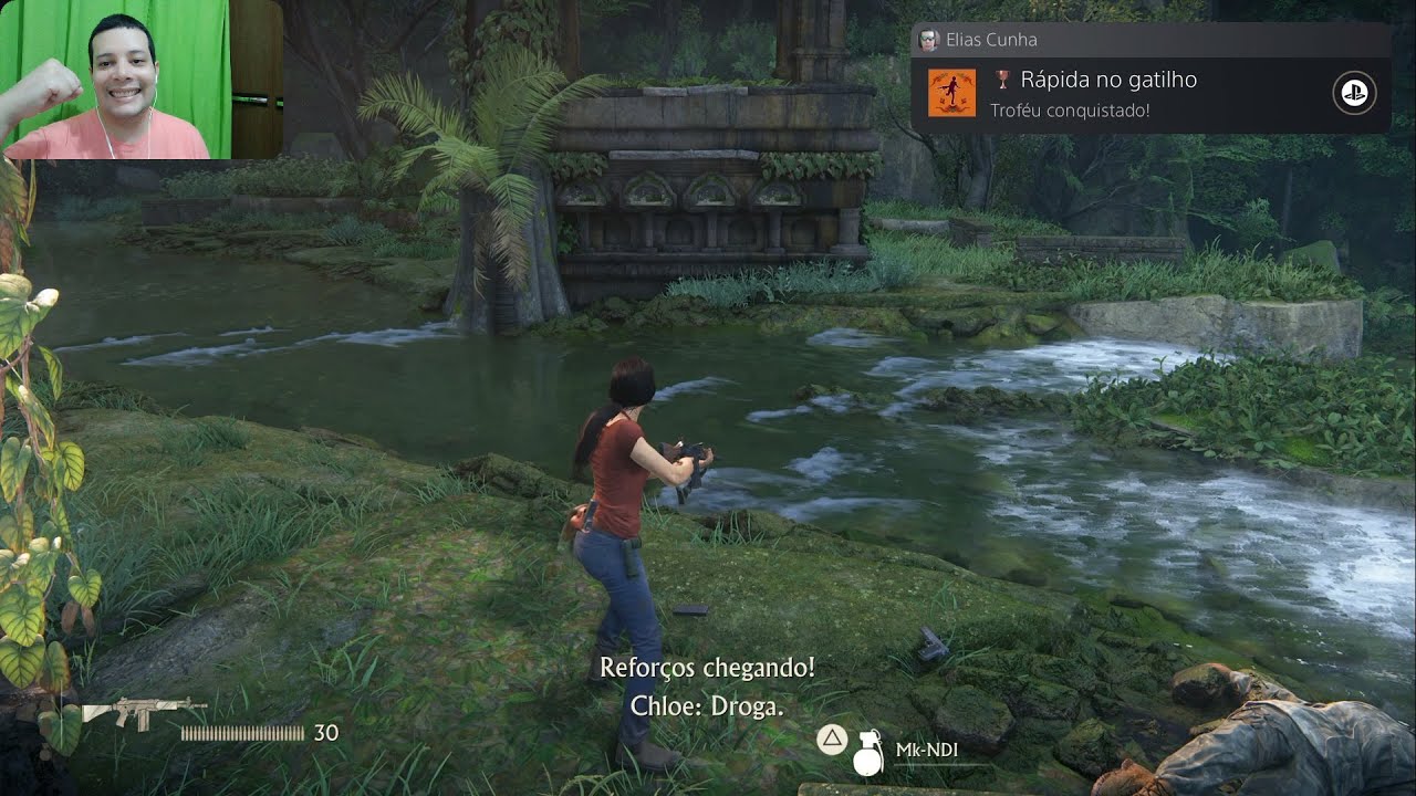 Uncharted The Lost Legacy Troféu Rápida no Gatilho / Itchy Trigger