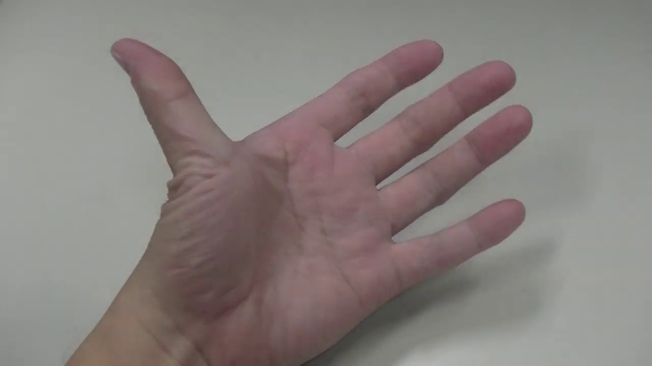 親指がすんごいカクカクする動画 Dancing Thumbs Youtube