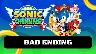 Sonic Origins Sonic CD Remastered Bad Ending