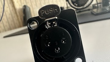 Inside Female XLR Input Jack (Release stuck Cables)