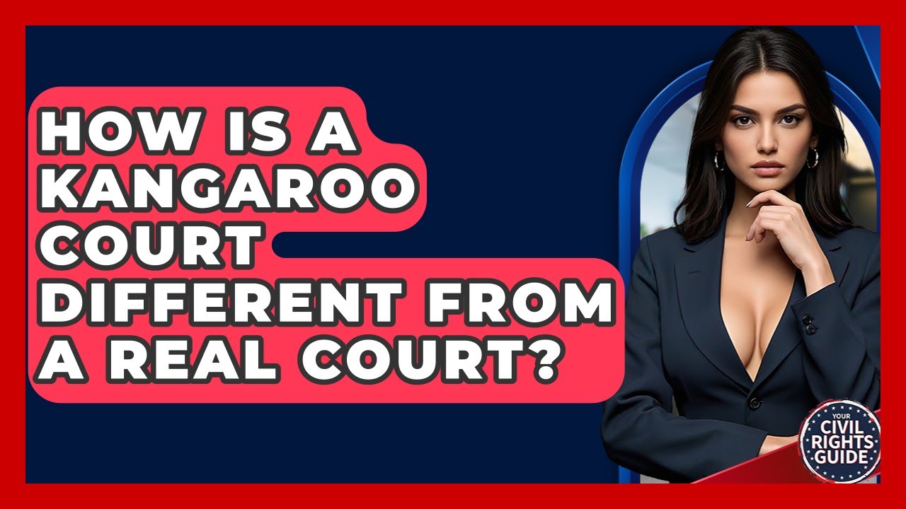 How Is A Kangaroo Court Different From A Real Court? - Your Civil Rights Guide