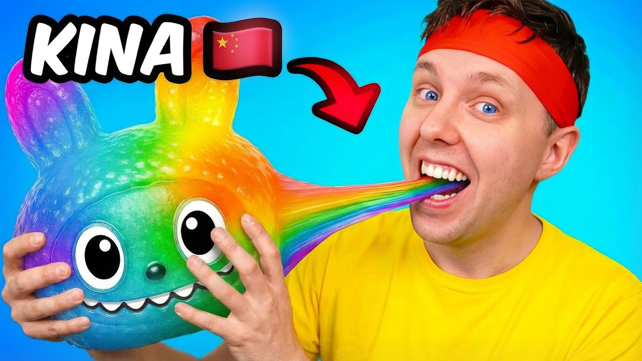 Testar Godis Från VARJE Land!