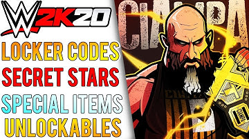 WWE 2K20: LOCKER CODES, SECRET SUPERSTARS & ATTIRES UNLOCKABLES