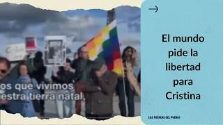 Conmovedor banderazo en el exterior para denunciar la persecución a CFK y pedir su libertad