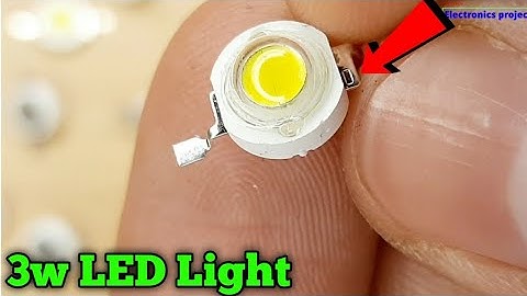 Best White Led 3v 1w led light |Best led कैसे पहचाने | @Electronicsproject99