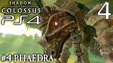 Shadow Of The Colossus PS4 Walkthrough Part 4 - Colossus #4 Phaedra