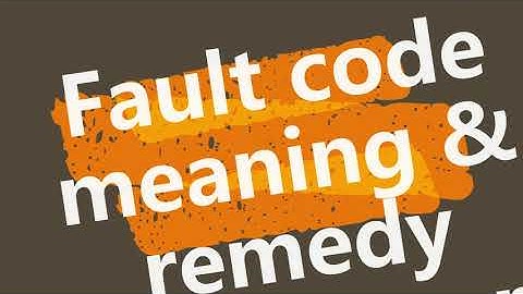 Fault code measuring&remedy tech support of PowMr