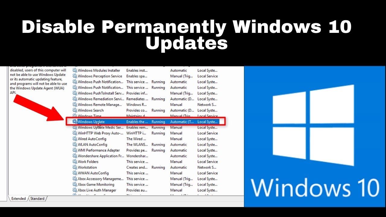 How To Stop Windows 10 Update How To Disable Windows 10 Update