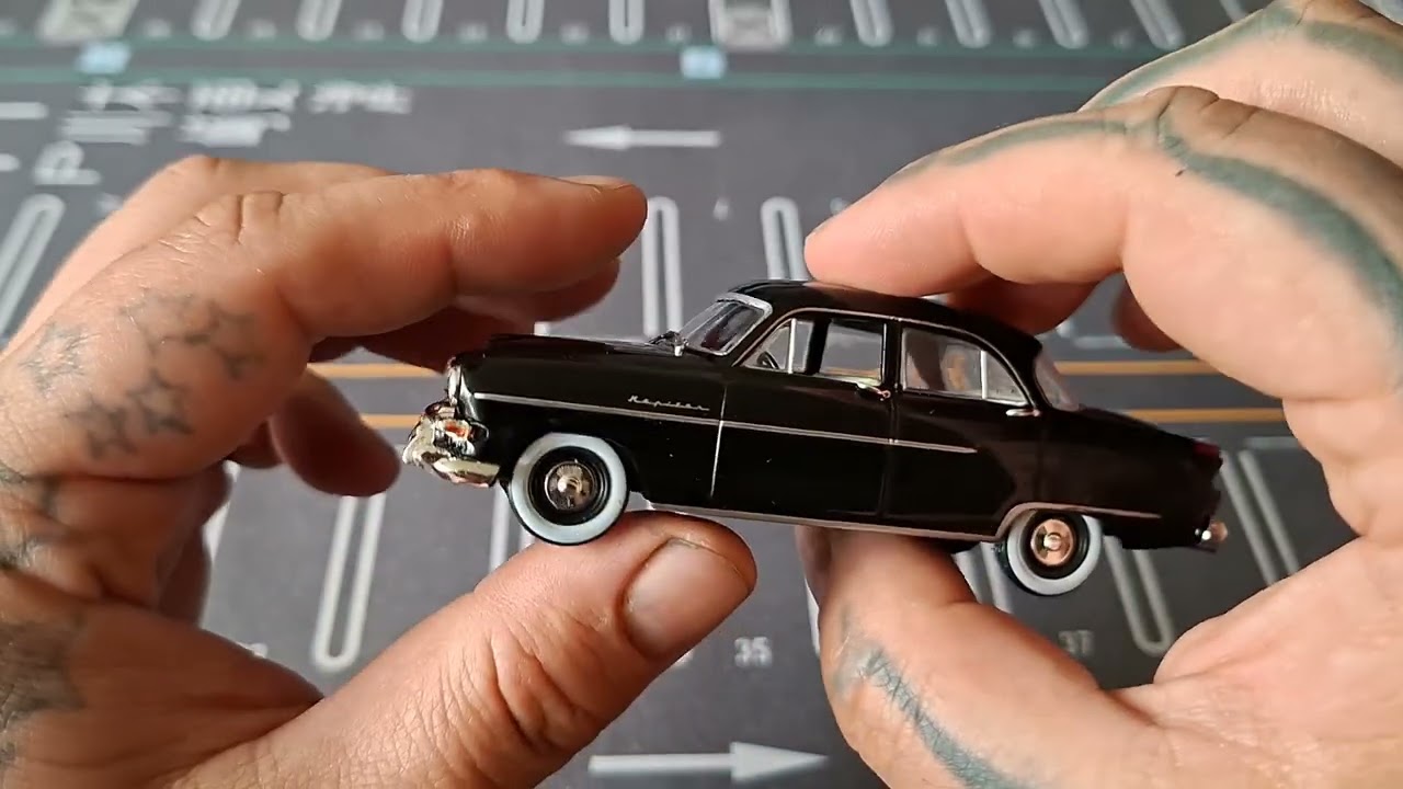 1:43 Opel Collection 1954 Opel Kapitan - YouTube