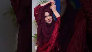 Wedding Hijab Tutorial | Formal Hijab look | Party Hijab Tutorial | Anum and Junaid