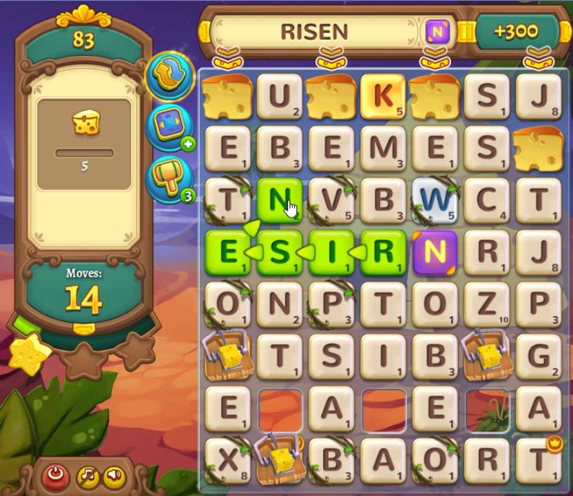 AlphaBetty Saga level 83 ENGLISH with mystery mouse 😈