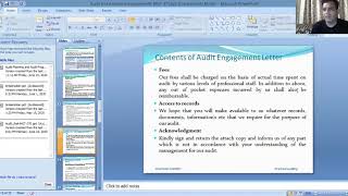 Audit Engagement Letter