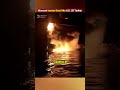 Moment Iranian Suicide Boat Hits U.S. Oil Tanker!