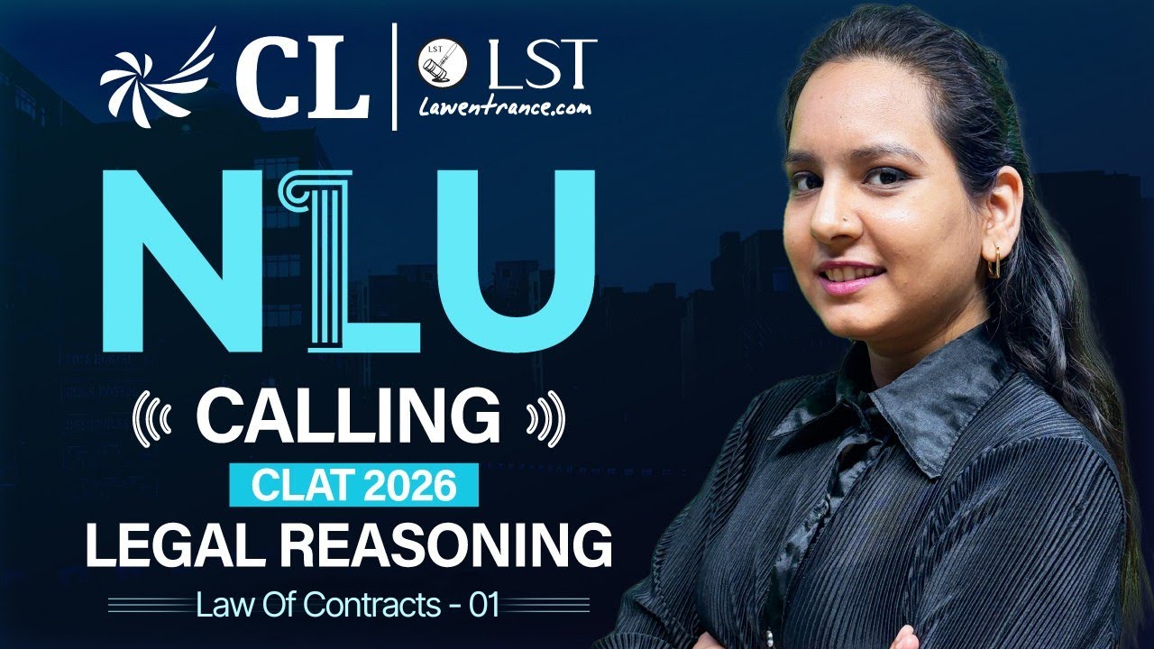Law of Contracts - 01 | Basics + Important Concepts | CLAT 2026 Legal ...