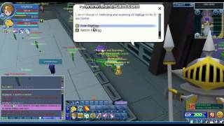 Scanning Egg In DIgimon Masters Online