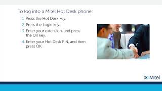 DEMO Mitel Hot Desk Phones   I Cant Make or Receive Calls