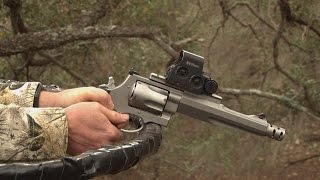 Smith Wesson Performance Center 500 Magnum Handgun In Action