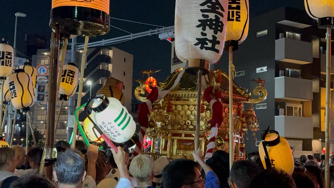 令和八年 平野郷杭全神社 神輿宮入① - YouTube