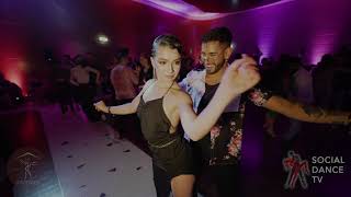 Salsa Social Dancing Johan & Valentina #Live2Mambo Budapest 2023 Resimi