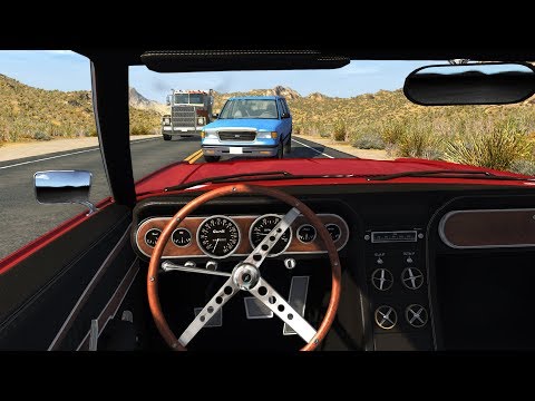 First Person Car Crashes Compilation #1 - BeamNG.Drive