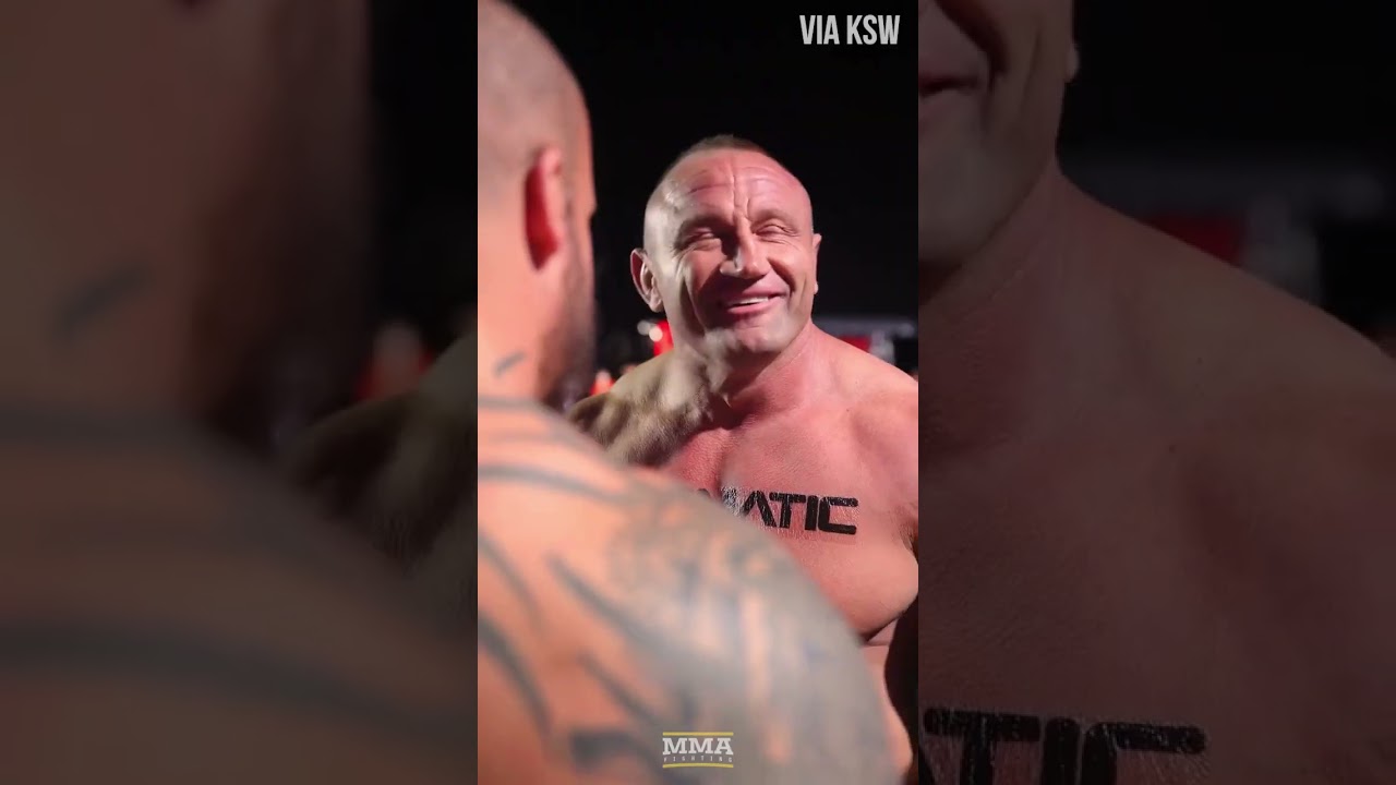 Eddie Hall vs. Mariusz Pudzianowski Final Staredown: 'I just ate a massive cheesecake | 