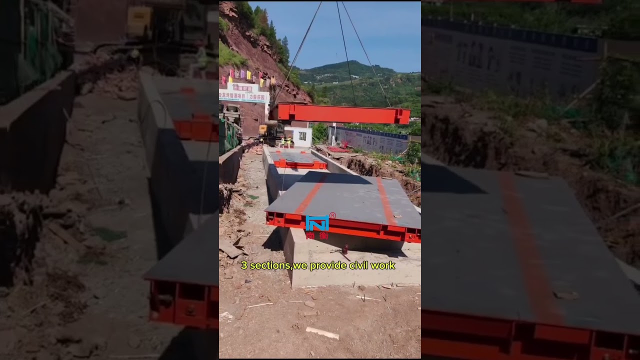 3x16m 100t weigh bridge 