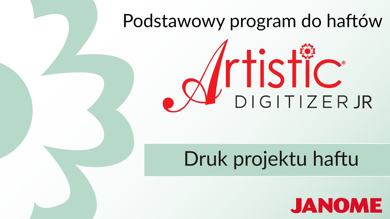 Jak przygotować wydruk haftu i jakie informację są tam zawarte program