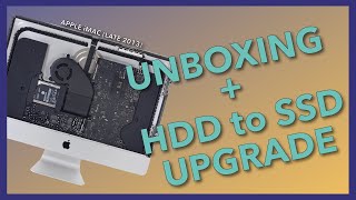 Unboxing and Storage Upgrade | Apple iMac (Late 2013) - YouTube