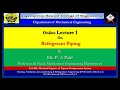 Lecture 3 1 Refrigerant Piping