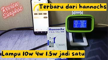 Review Lampu Hannochs Click & Dim 10 Watt