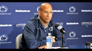 James Franklin On Penn State-Pitt Rivalry