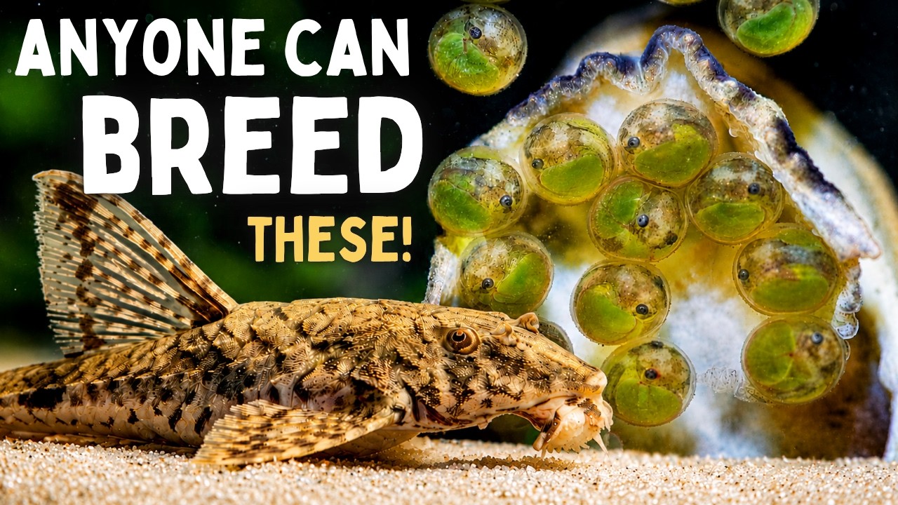 The Easiest Whiptail Catfish to Breed!