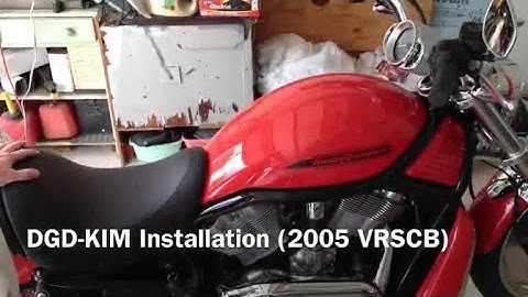2005 Harley VROD RFID KIM Keyless System Install | Digital Guard Dawg
