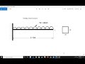 cantilever beam with uniformly distributed load in ansys 19.2