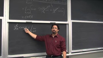 3.4: Trigonometric Derivatives - Sine & Cosine