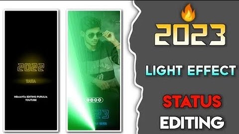 2023 Happy New year light Effects Dj Status video editing । light Effects DJ Status Editing