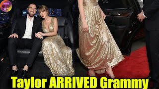 Omg Travis Kelce & Taylor Swift Share Adorable Pic Inside Vip Car Heading To The 68Th Grammy Awards
