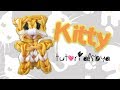 Kitty Cat Charm/Mini Figurine Rainbow Loom Tutorial