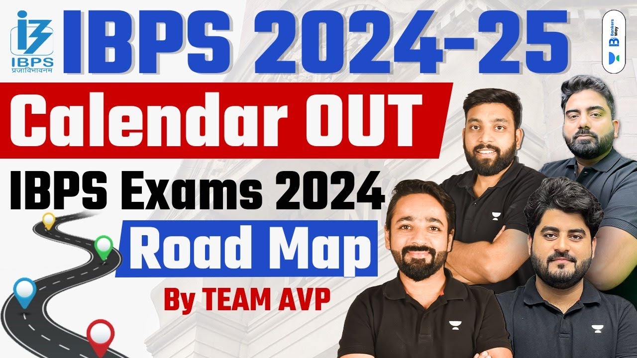 IBPS Calendar 2024 IBPS 2024 Road Map अब जीत पक्की है Team AVP