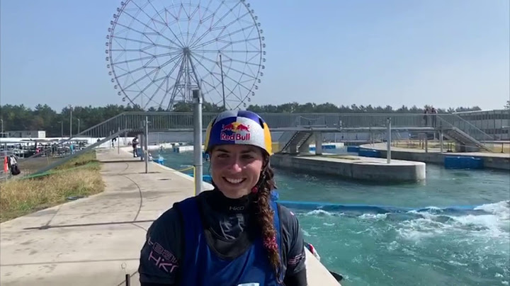 Jess Fox Tests Tokyo 2020 Canoe Slalom Course