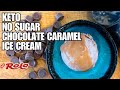 How to make keto chocolate caramel ice cream just like rolos no sugar ice cream
