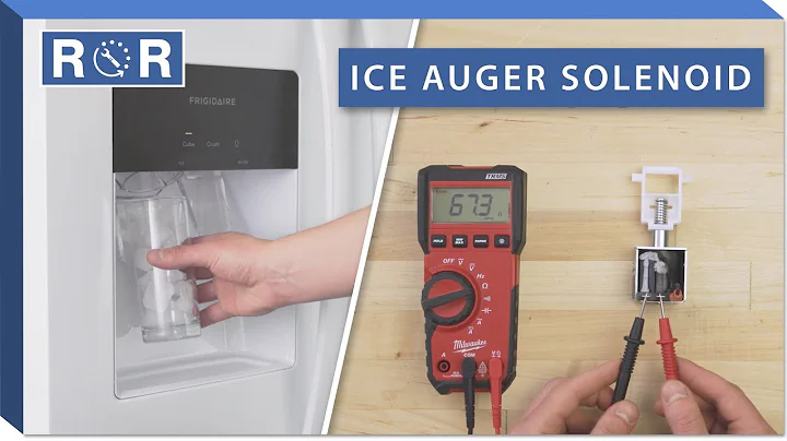 Ice Dispenser Solenoid (Testing & Replacement) | Repair & Replace