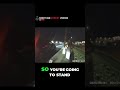 Driver Stops Final Sobriety Test