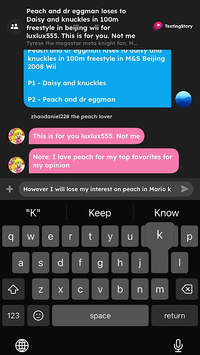luxlux555 request #2 on Texting Story on iPhone 14 plus